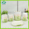 YSb50026-05 Floral Matching Bathroom Set cerâmica